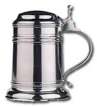 Bierkrug aus Zinn Bierkrug
